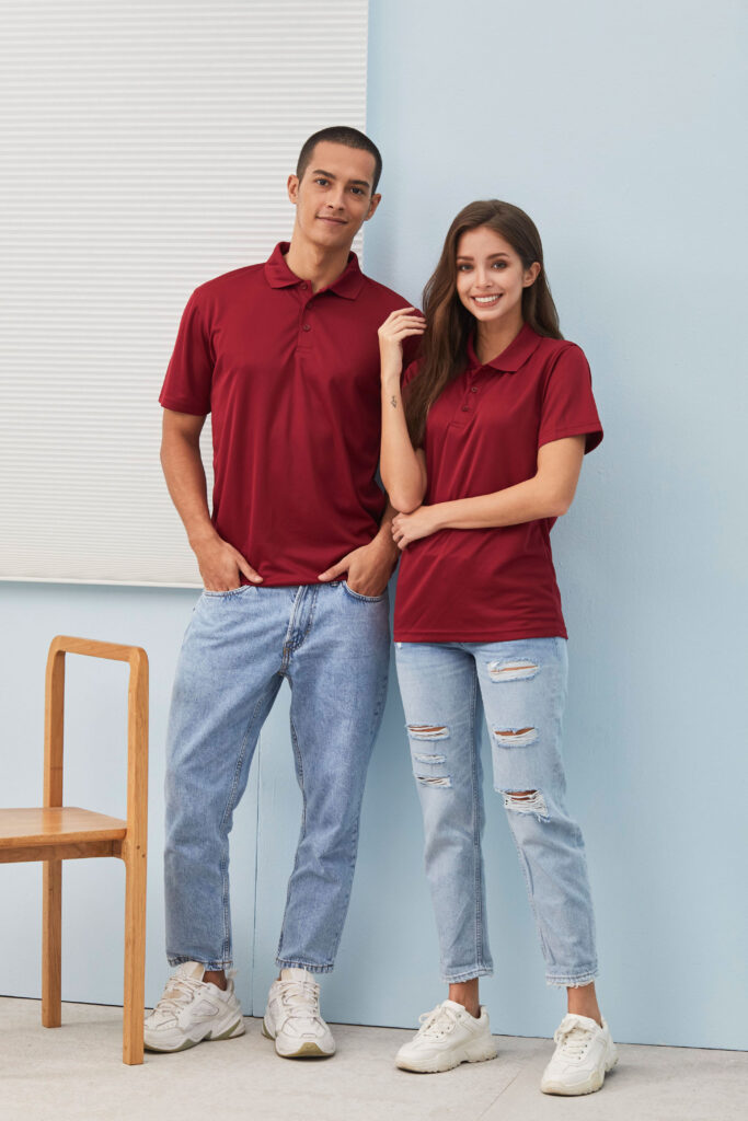 Microfiber Polo Tee