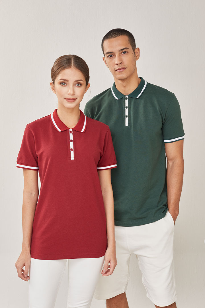 Honeycomb Polo Tee - L1900